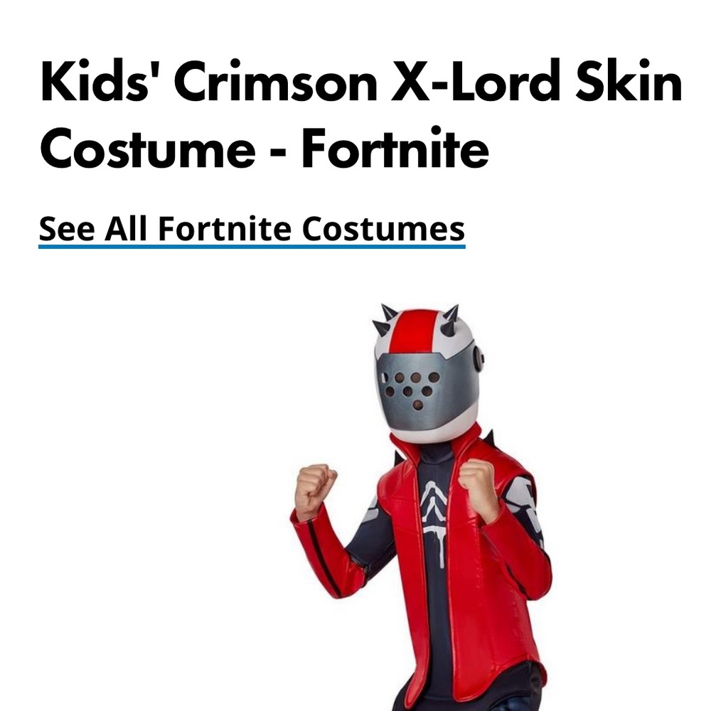 Fortnight costume